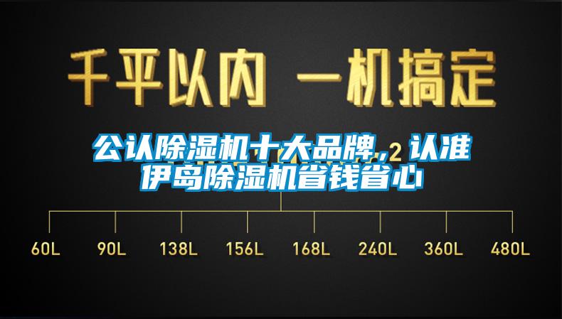 公認除濕機十大品牌，認準伊島除濕機省錢省心