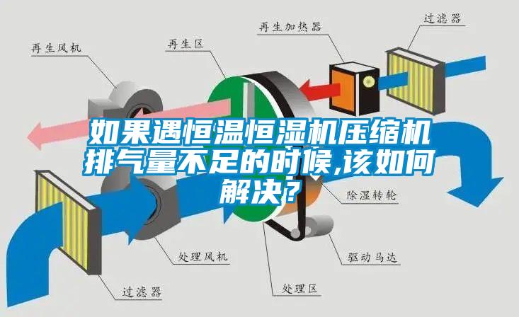 如果遇恒溫恒濕機壓縮機排氣量不足的時候,該如何解決？