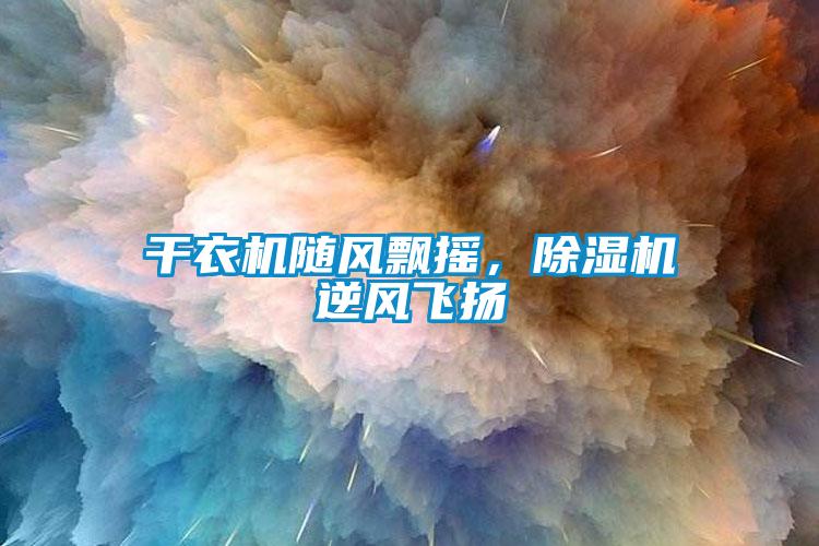 干衣機隨風(fēng)飄搖，除濕機逆風(fēng)飛揚