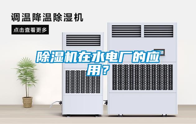 除濕機(jī)在水電廠的應(yīng)用？