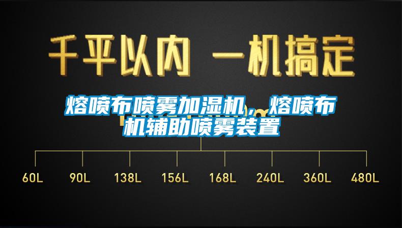 熔噴布噴霧加濕機，熔噴布機輔助噴霧裝置