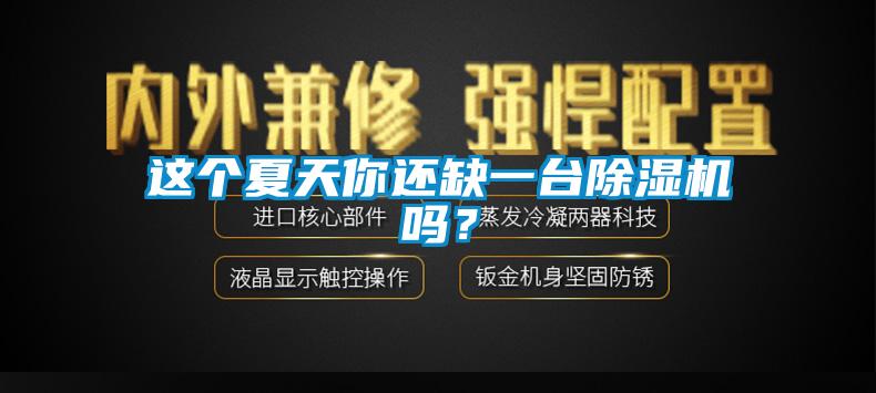 這個(gè)夏天你還缺一臺(tái)除濕機(jī)嗎？