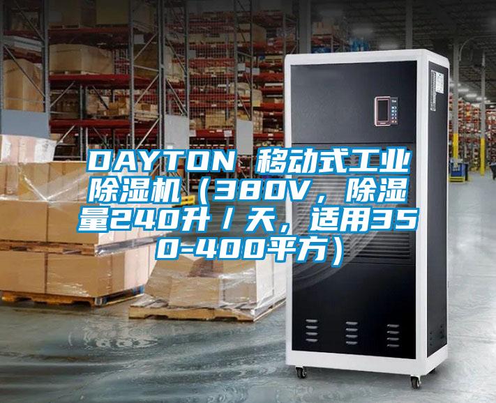 DAYTON 移動(dòng)式工業(yè)除濕機(jī)（380V，除濕量240升／天，適用350-400平方）