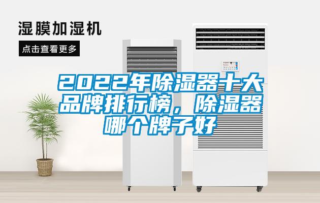 2022年除濕器十大品牌排行榜，除濕器哪個牌子好