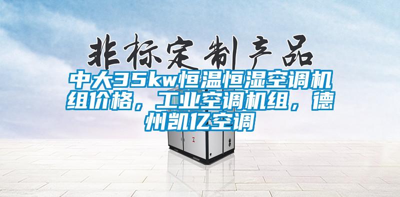 中大35kw恒溫恒濕空調機組價格，工業(yè)空調機組，德州凱億空調