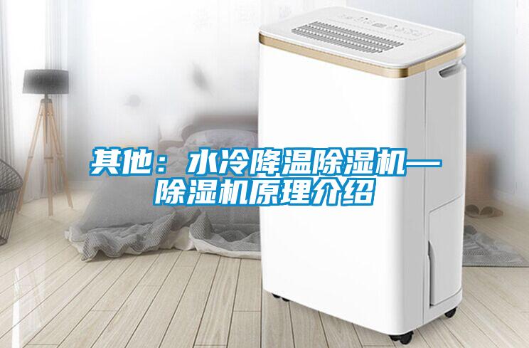 其他：水冷降溫除濕機—除濕機原理介紹