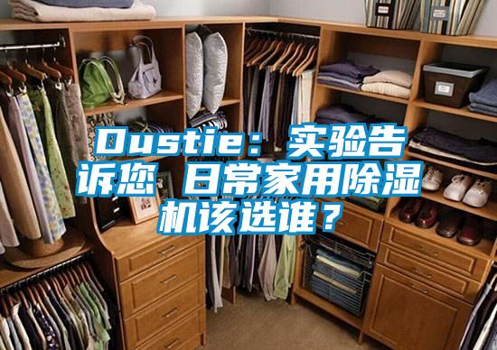 Dustie：實驗告訴您 日常家用除濕機該選誰？