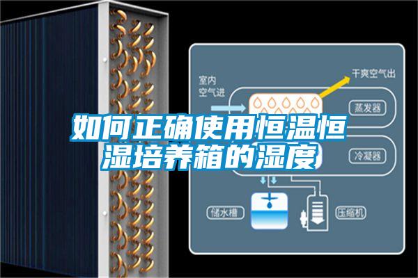 如何正確使用恒溫恒濕培養(yǎng)箱的濕度