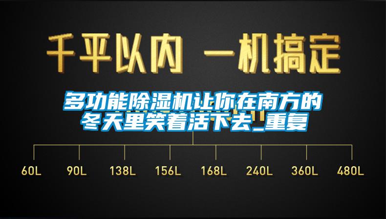 多功能除濕機讓你在南方的冬天里笑著活下去_重復(fù)