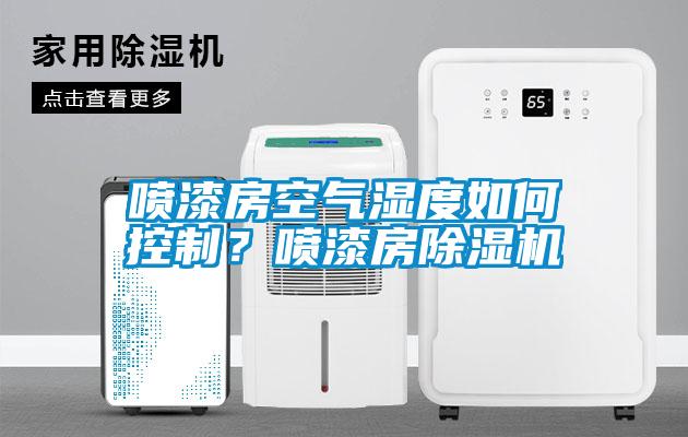 噴漆房空氣濕度如何控制？噴漆房除濕機