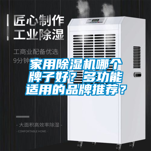 家用除濕機哪個牌子好？多功能適用的品牌推薦？