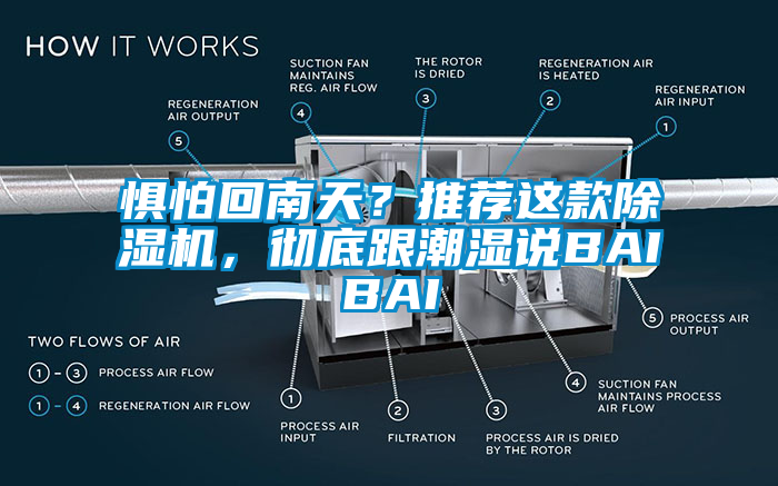 懼怕回南天？推薦這款除濕機(jī)，徹底跟潮濕說BAIBAI