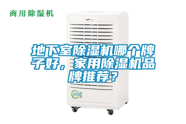 地下室除濕機哪個牌子好，家用除濕機品牌推薦？