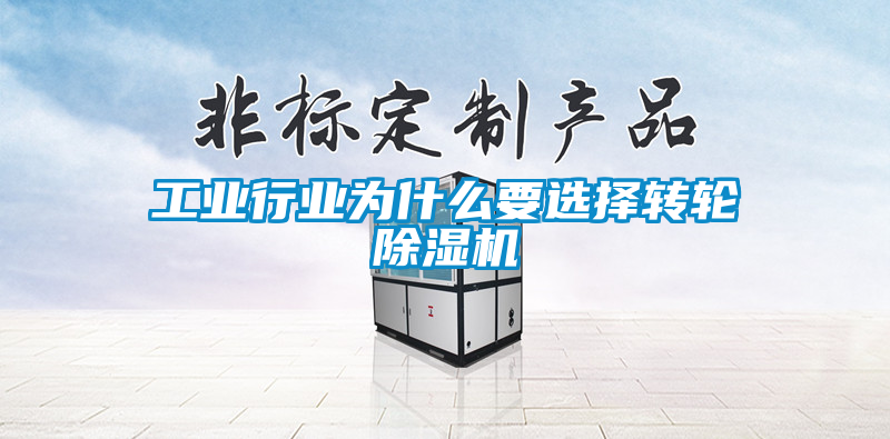 工業(yè)行業(yè)為什么要選擇轉輪除濕機