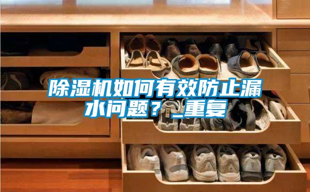 除濕機如何有效防止漏水問題？_重復(fù)