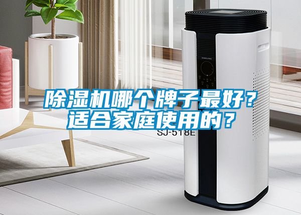 除濕機(jī)哪個牌子最好？適合家庭使用的？