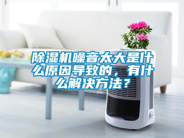 除濕機噪音太大是什么原因?qū)е碌?，有什么解決方法？