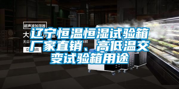 遼寧恒溫恒濕試驗箱廠家直銷、高低溫交變試驗箱用途