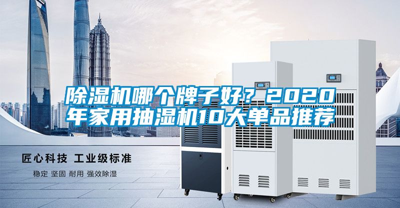 除濕機哪個牌子好？2020年家用抽濕機10大單品推薦