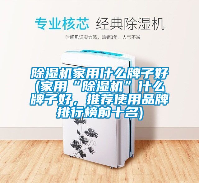 除濕機家用什么牌子好(家用“除濕機”什么牌子好，推薦使用品牌排行榜前十名)