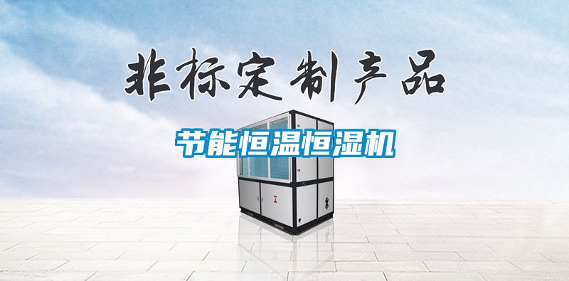 節(jié)能恒溫恒濕機