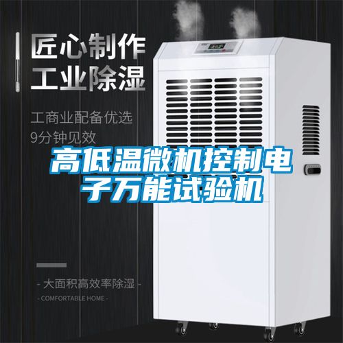 高低溫微機(jī)控制電子萬能試驗機(jī)